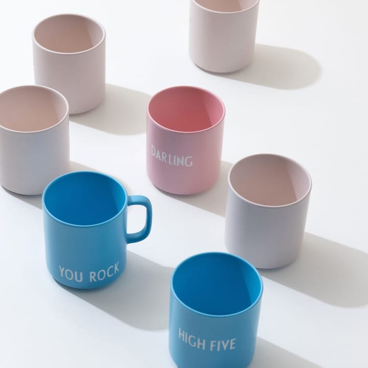Design Letters VIP favoritkop med hank 25 cl, You rock Design Letters