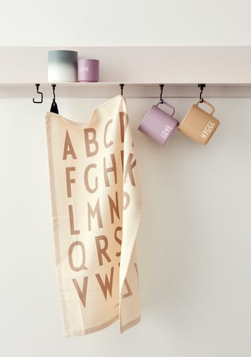 Design Letters viskestykke 40x60 cm pakke med to styk - Offwhite - Design Letters