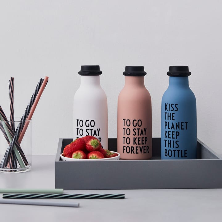 TO GO drikkeflaske Special Edition - Hvid - Design Letters