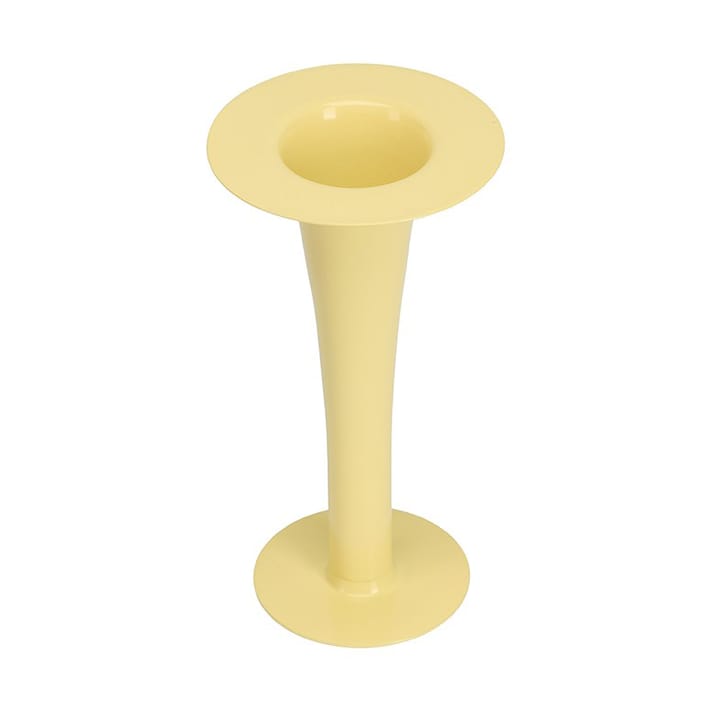 Trumpet 2-i-1 vase og lysestage 24 cm - Yellow - Design Letters