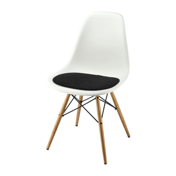 Eames DSR/DSW hynde - antracit - Designers Eye