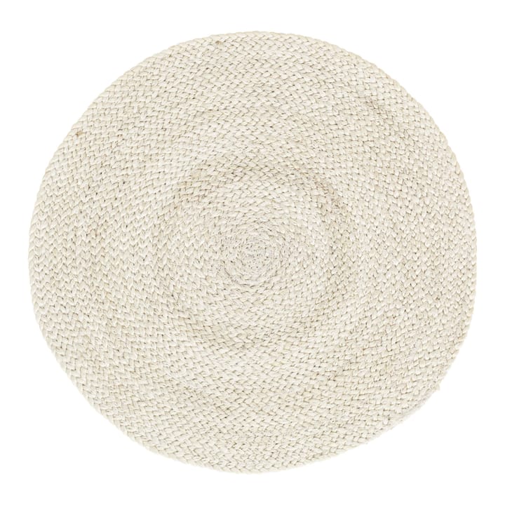 Braided dækkeserviet Ø38 cm - Ivory - Dixie