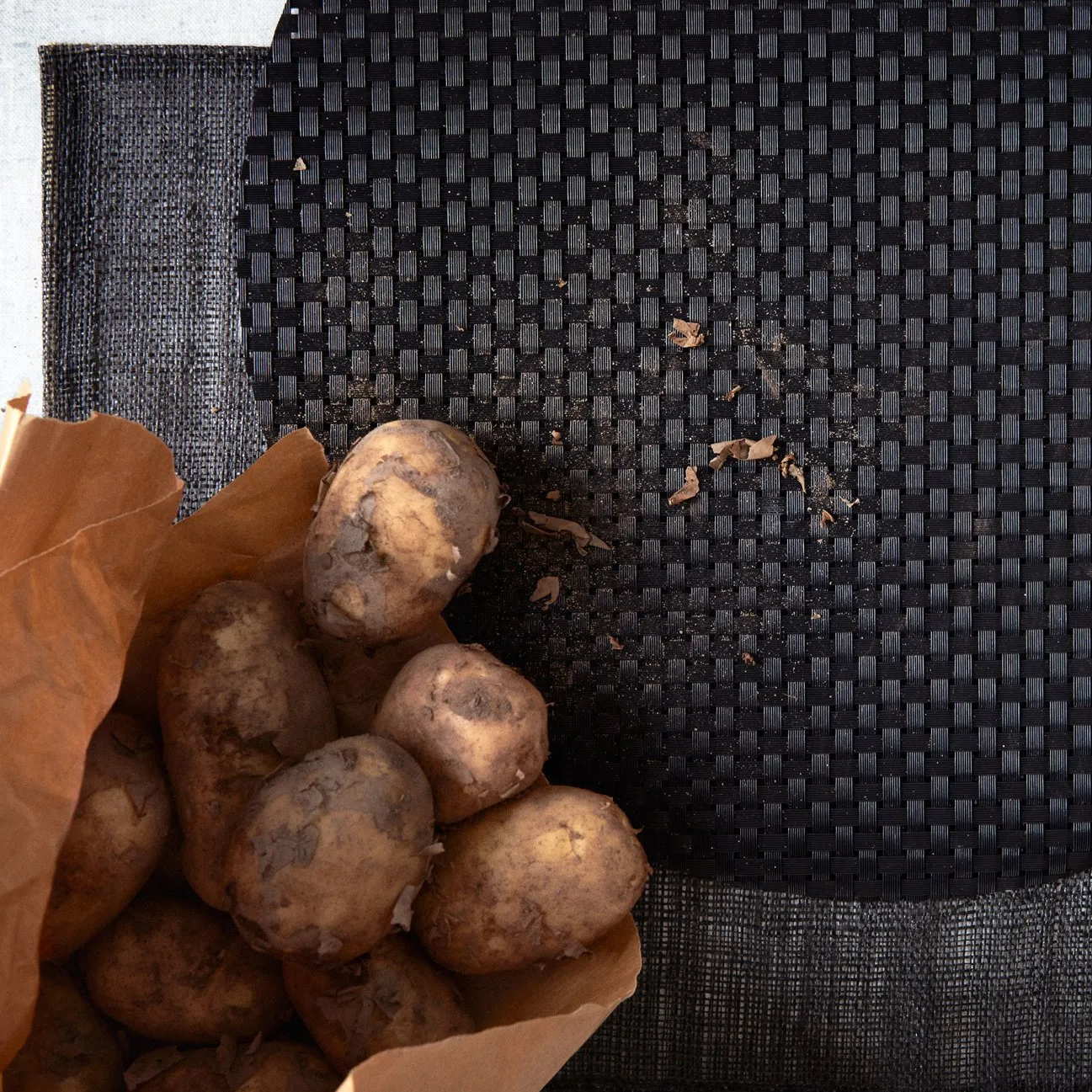 Dixie dækkeserviet, sort Dixie