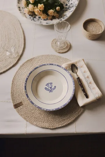 Ella dækkeserviet Ø38 cm - natur - Dixie