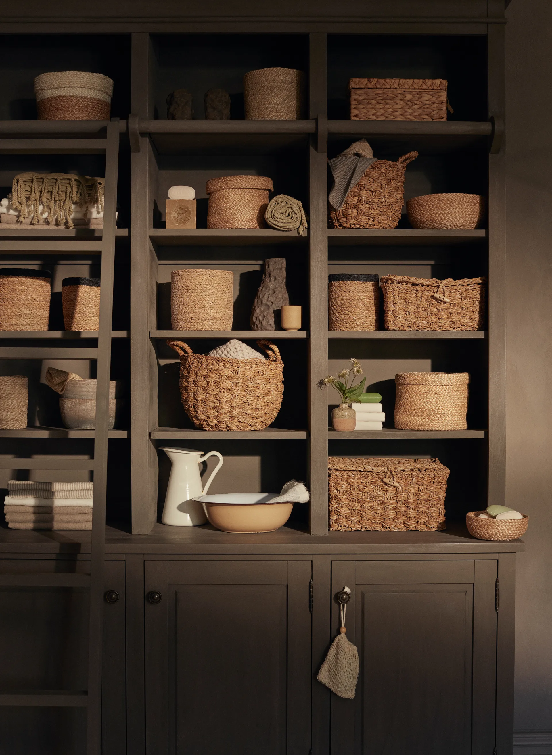 Esther opbevaringskurv 2-pak, Natur Dixie