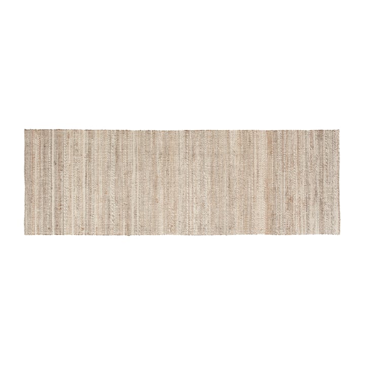 Filip tæppe - White melange, 80x250 cm - Dixie