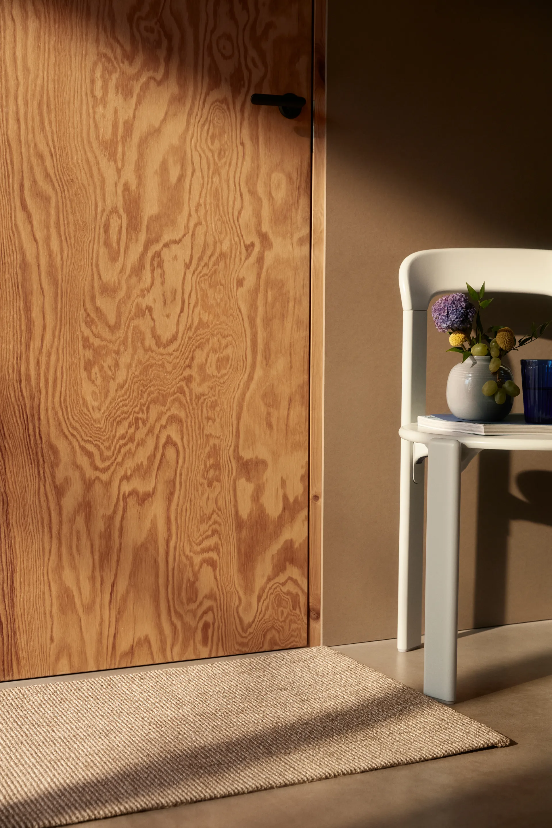 Jenny Sisal dørmåtte natural grey, 60x90 cm Dixie