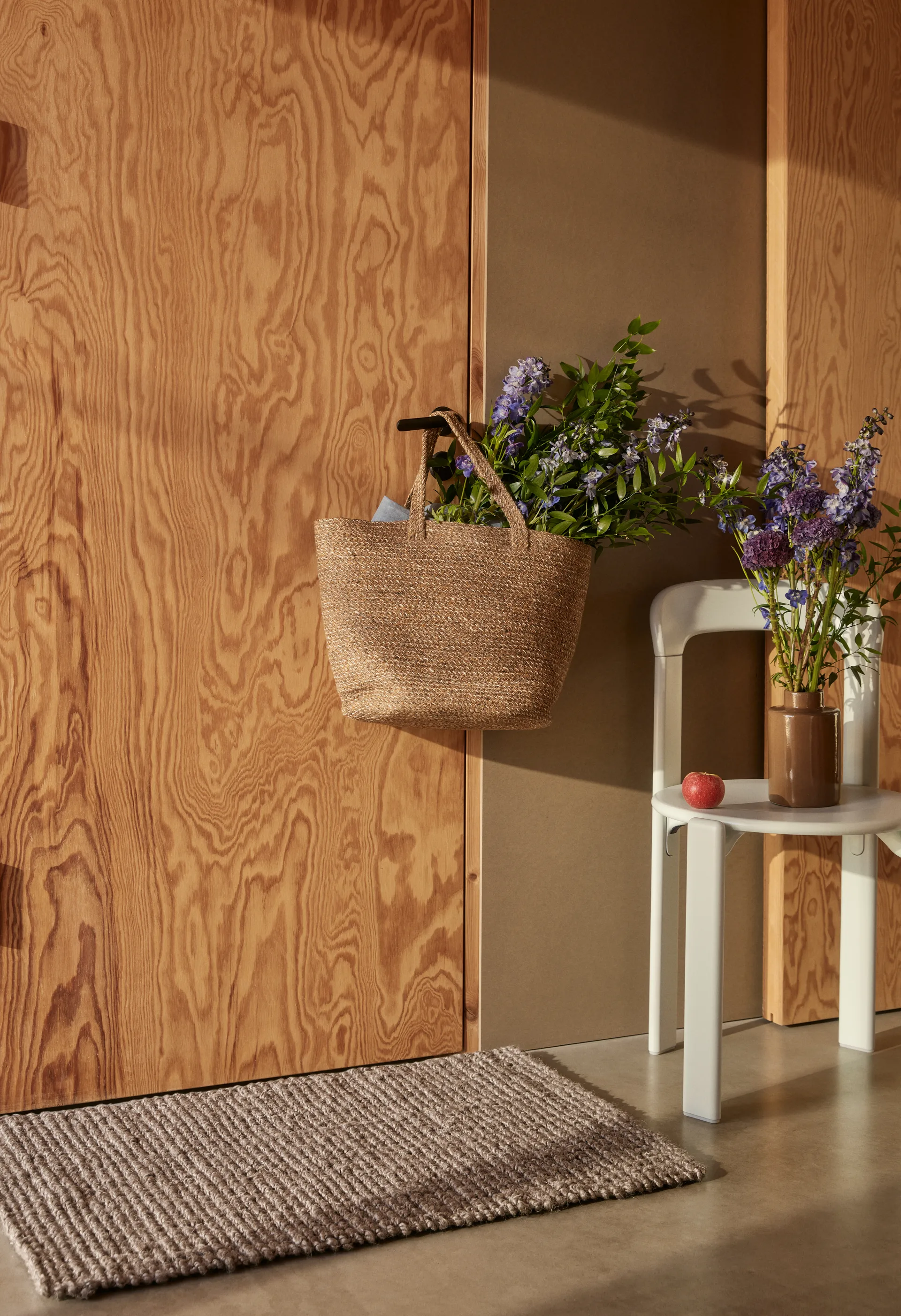 Julia dørmåtte, Cement grey, 60x90 cm Dixie