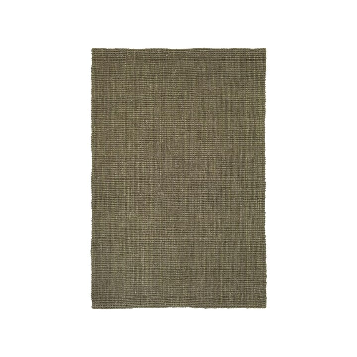 Julia tæppe - grøn, jute, 160x230 cm - Dixie