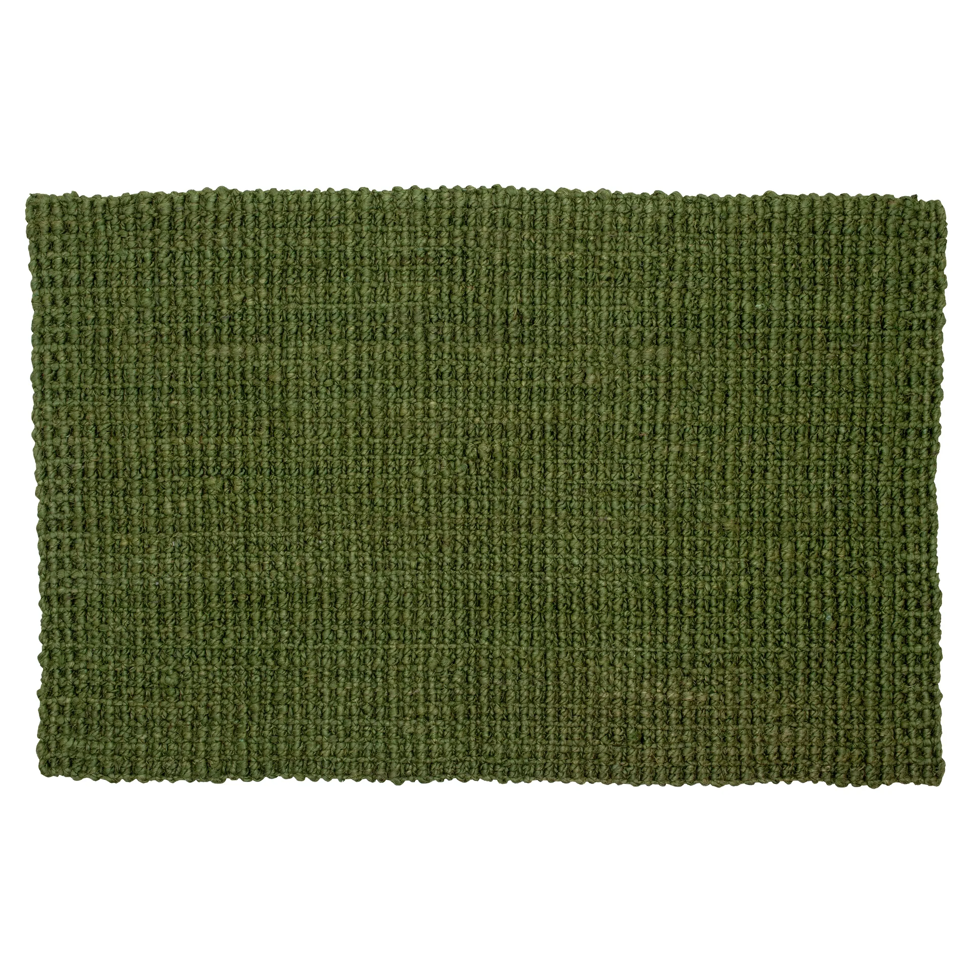 Jute dørmåtte dark green, 60x90 cm Dixie