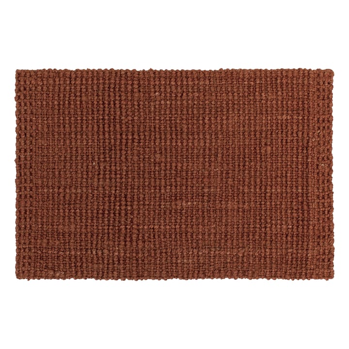 Jute dørmåtte rusty red - 60x90 cm - Dixie