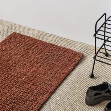 Jute dørmåtte rusty red - 60x90 cm - Dixie