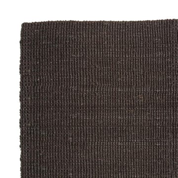 Jute dørmåtte sort - 80 x 180 cm - Dixie