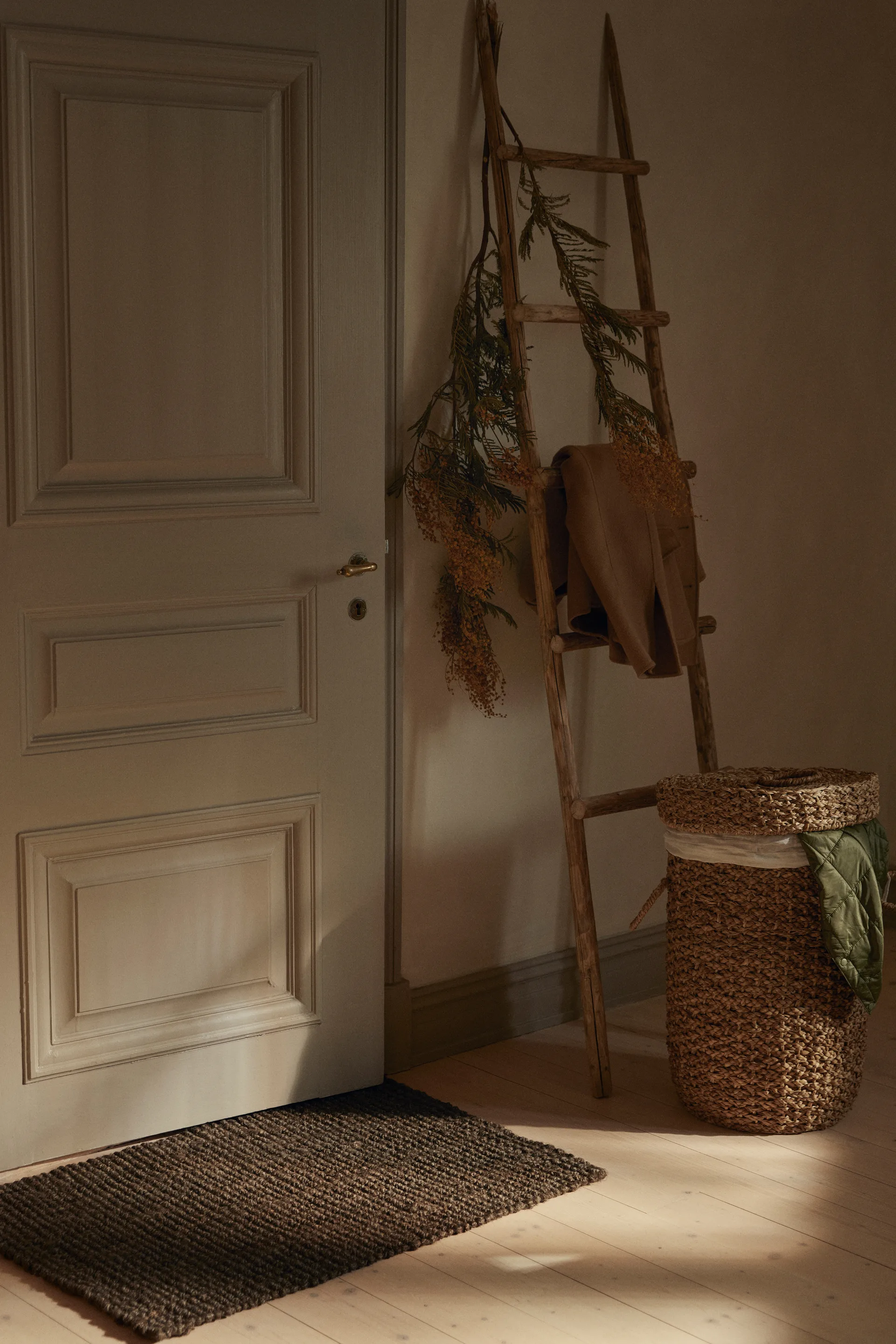 Jute dørrmåtte coffee, 60x90 cm Dixie