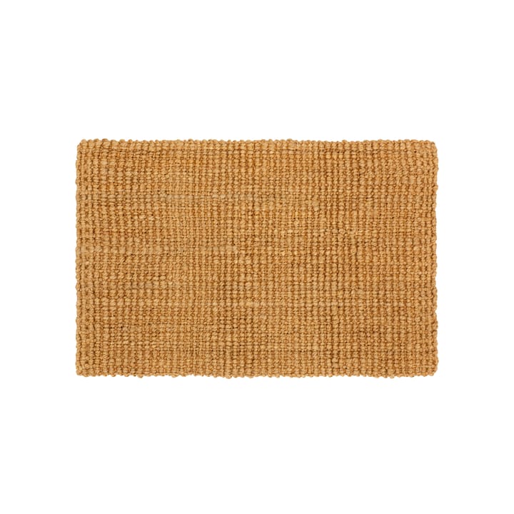 Jutefläta dørmåtte 60x90 cm - Oat yellow - Dixie
