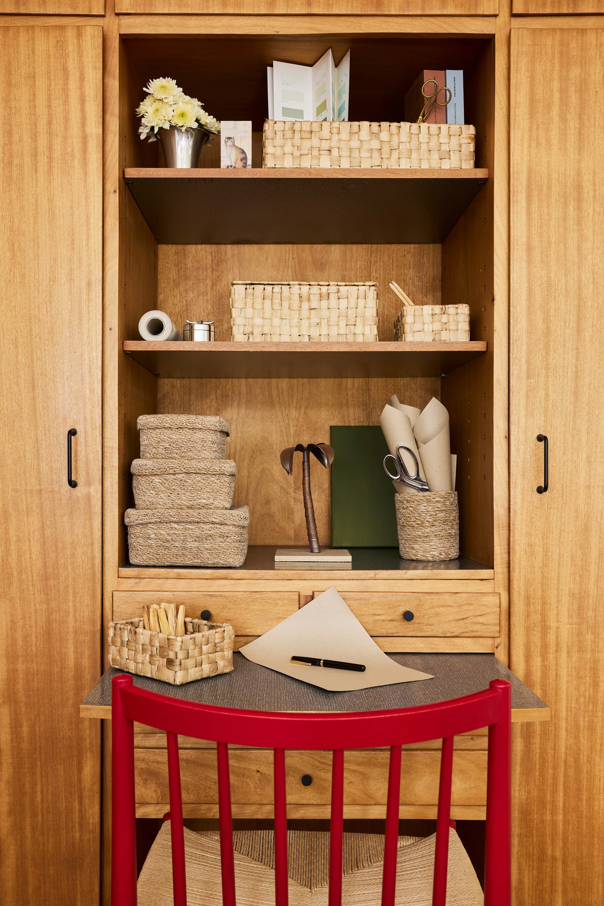 Lily opbevaringskasse panama 3 dele, Natural Dixie