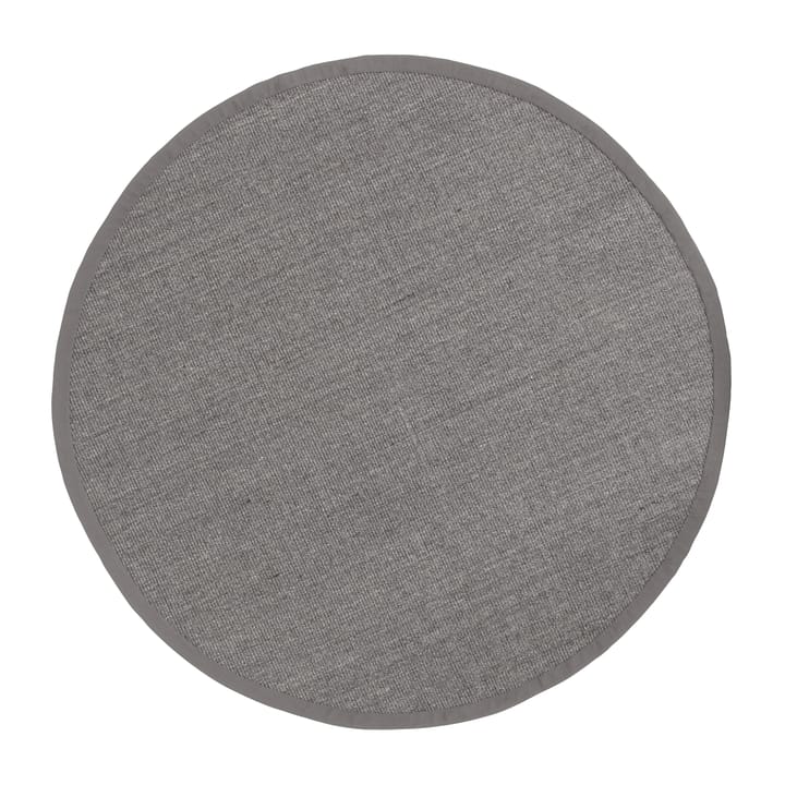 Sisal tæppe rund grå - Ø150 cm - Dixie