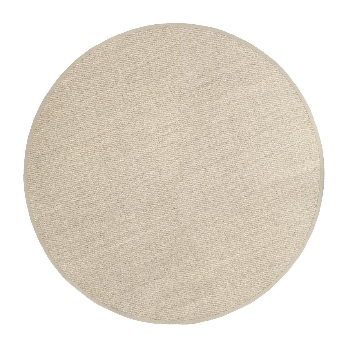 Dixie Sisal tæppe rund marble Ø250 cm (7340021315657)