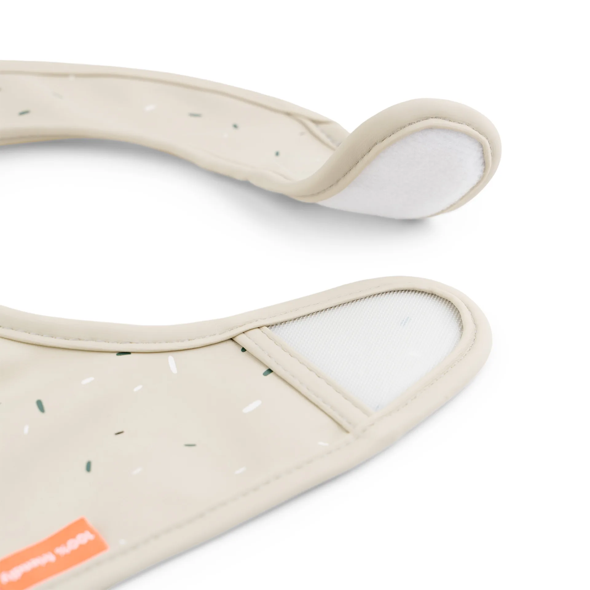 Lalee hagesmæk med velcro 2-pak, Sand Done by deer