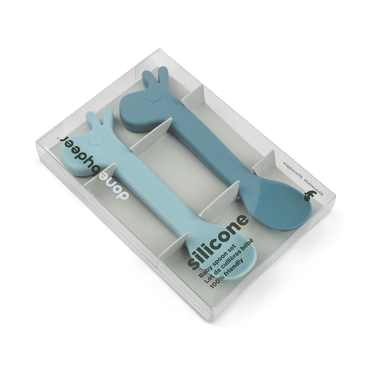 Lalee ske 2-pak, Blue Done by deer