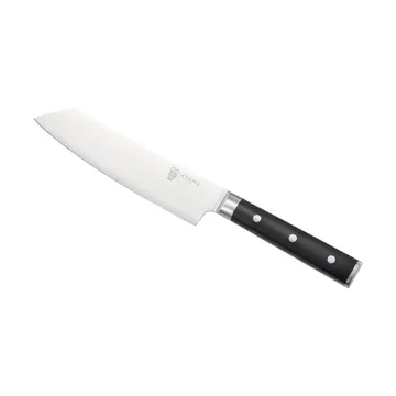 Asama Kiritsuke-kniv - Rustfrit stål, sort, 33 cm - Dorre