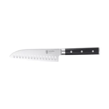 Asama santoku kokkekniv 18 cm - Rustfrit stål - Dorre
