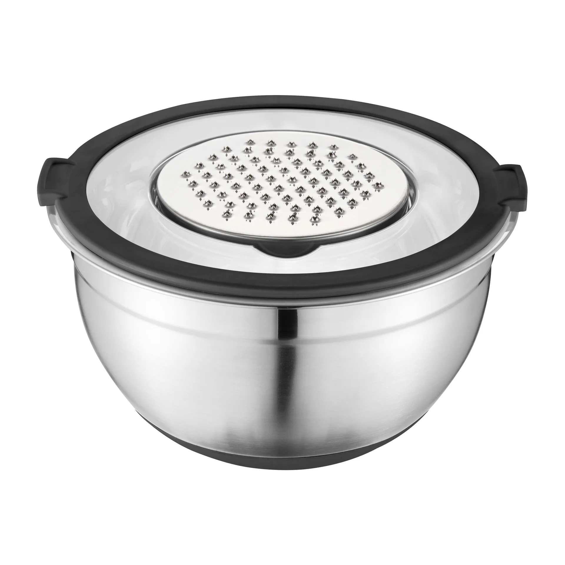 Betje skåle med rivejern 5 dele, Rustfrit stål Dorre