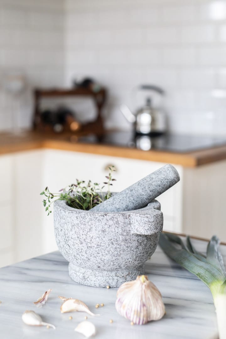 Birkedal morter Ø22 cm, Granit Dorre