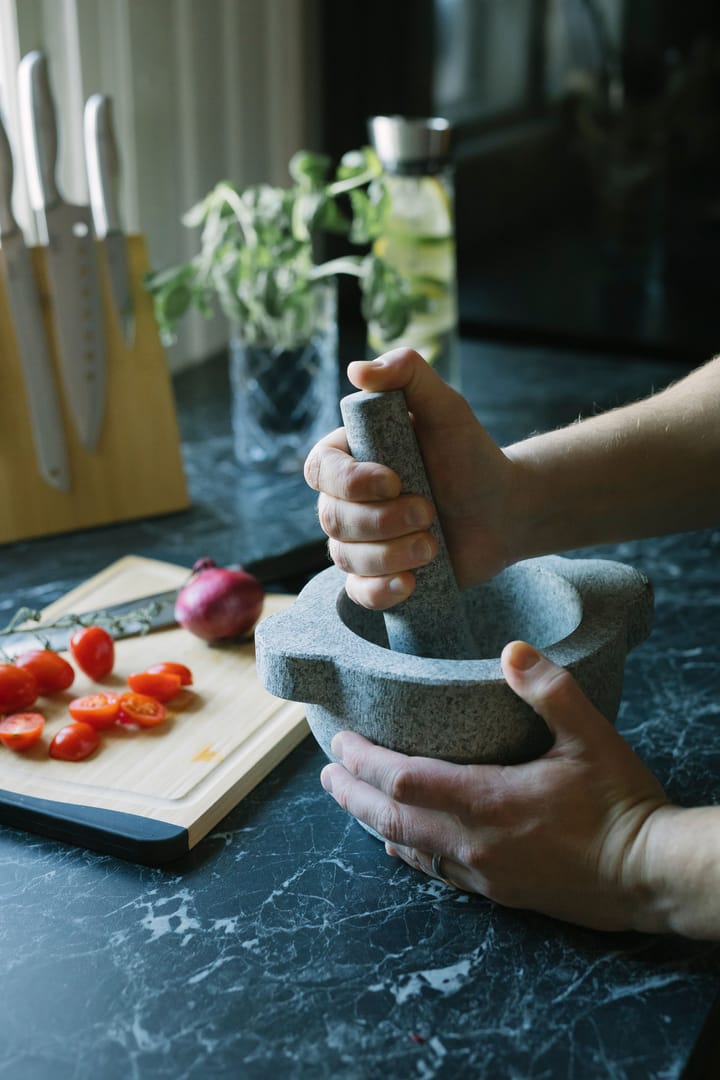 Birkedal morter Ø22 cm, Granit Dorre