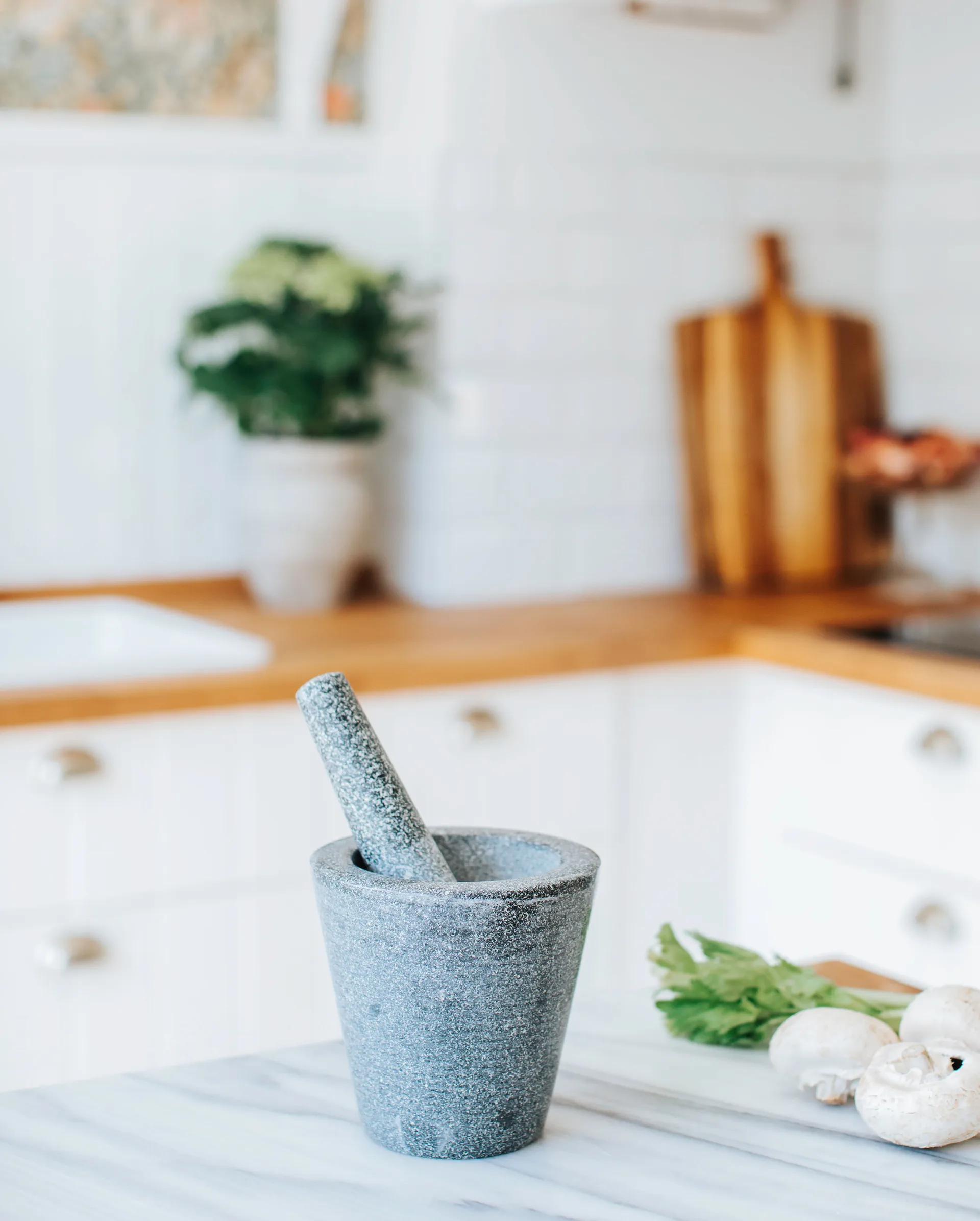 Boda morter Ø14 cm, Granit Dorre