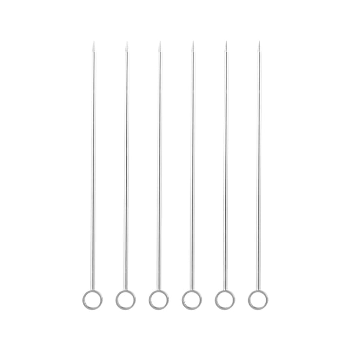 Carita cocktailpinde 6-pak
 - Rustfrit stål  - Dorre