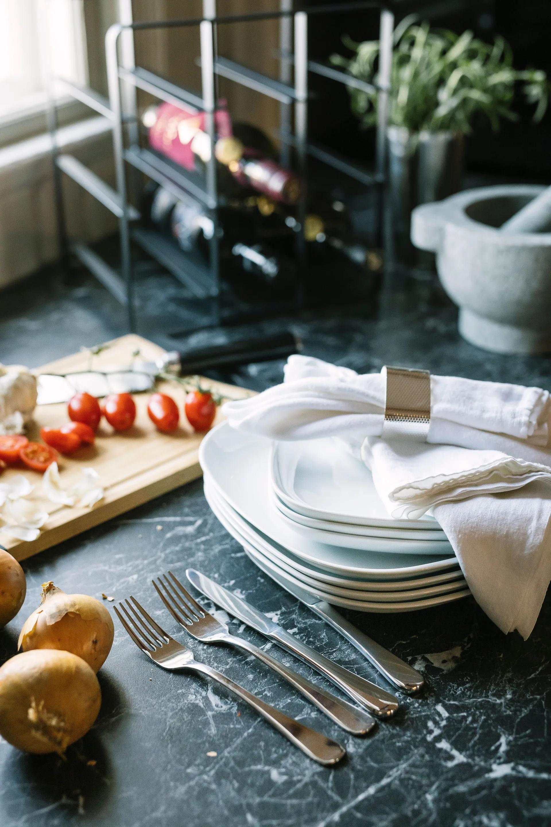 Classic bestiksæt rustfrit stål , 60 dele Dorre