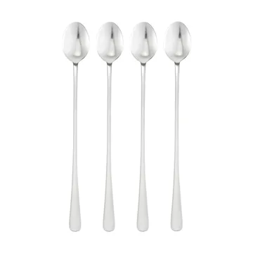 Classic kaffeskeskeer - Rustfrit stål, lang, 4-pak, 22 cm - Dorre