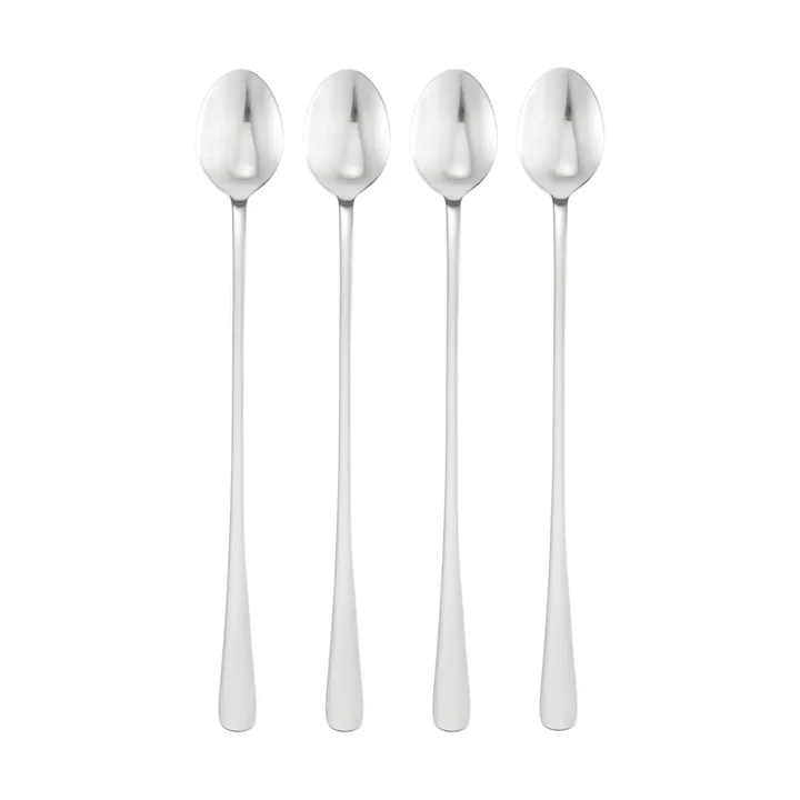 Classic kaffeskeskeer - Rustfrit stål, lang, 4-pak, 22 cm - Dorre
