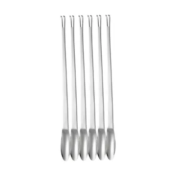 Classic skaldyrsgaffel - Rustfrit stål, 6-pak, 24,5 cm - Dorre