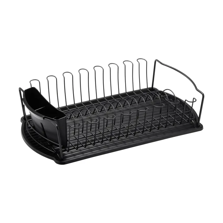 Disa opvaskestativ 28x48 cm - Sort - Dorre