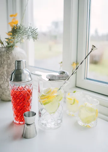 Dylan shaker 40 cl - Glas/Rustfrit stål  - Dorre