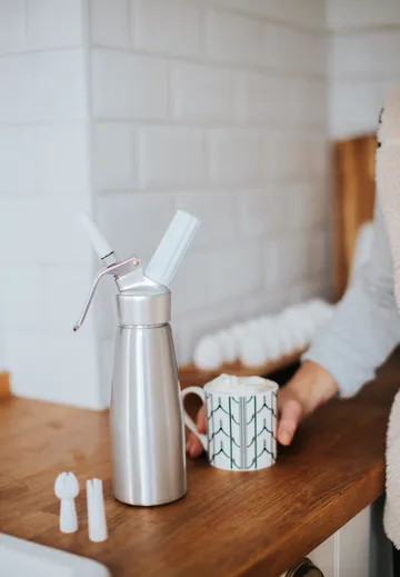 Grette sifon 0,5 liter - Sølv - Dorre