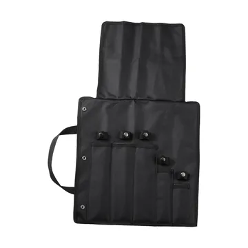 Kadi knivtaske - Sort nylon, 5 knivrum - Dorre