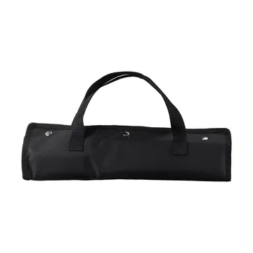 Kadi knivtaske - Sort nylon, 5 knivrum - Dorre