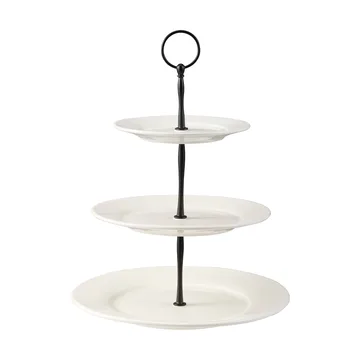 Kafi kagefad 3 niveauer porcelæn - Hvid - Dorre