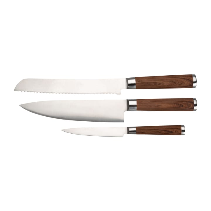 Kasima knivsæt 3 knive - Rustfrit stål  - Dorre
