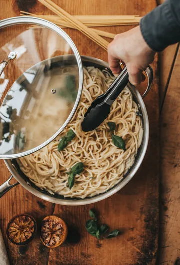Kiah køkkenstang med sort silikonebeskyttelse - Rustfrit stål - Dorre