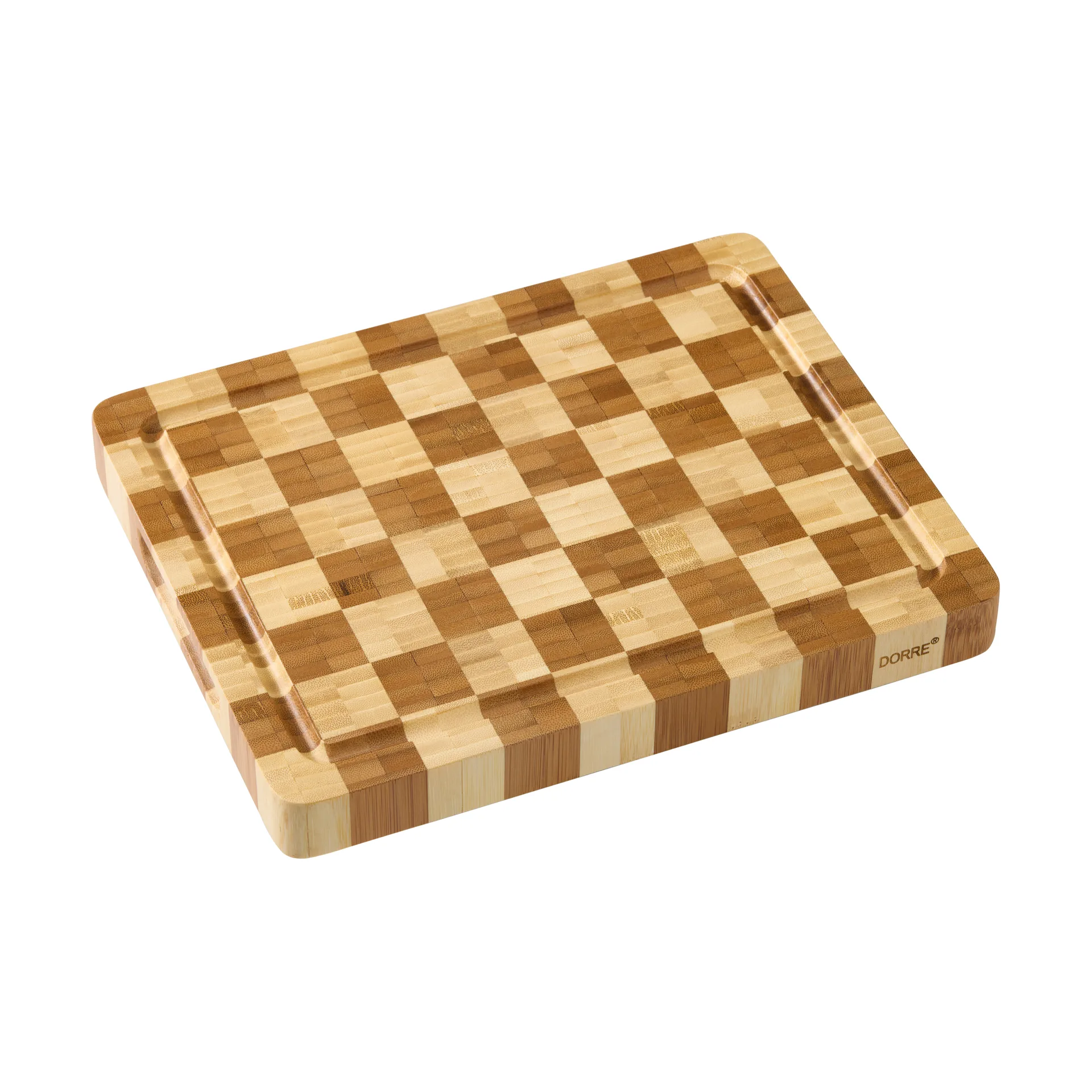 Kombo skærebræt, Bambus, 30x24x3 cm Dorre