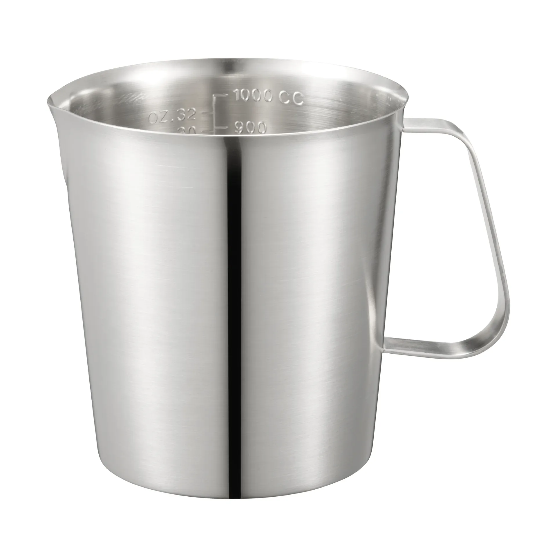 Max målebæger, Rustfrit stål, 1 L Dorre