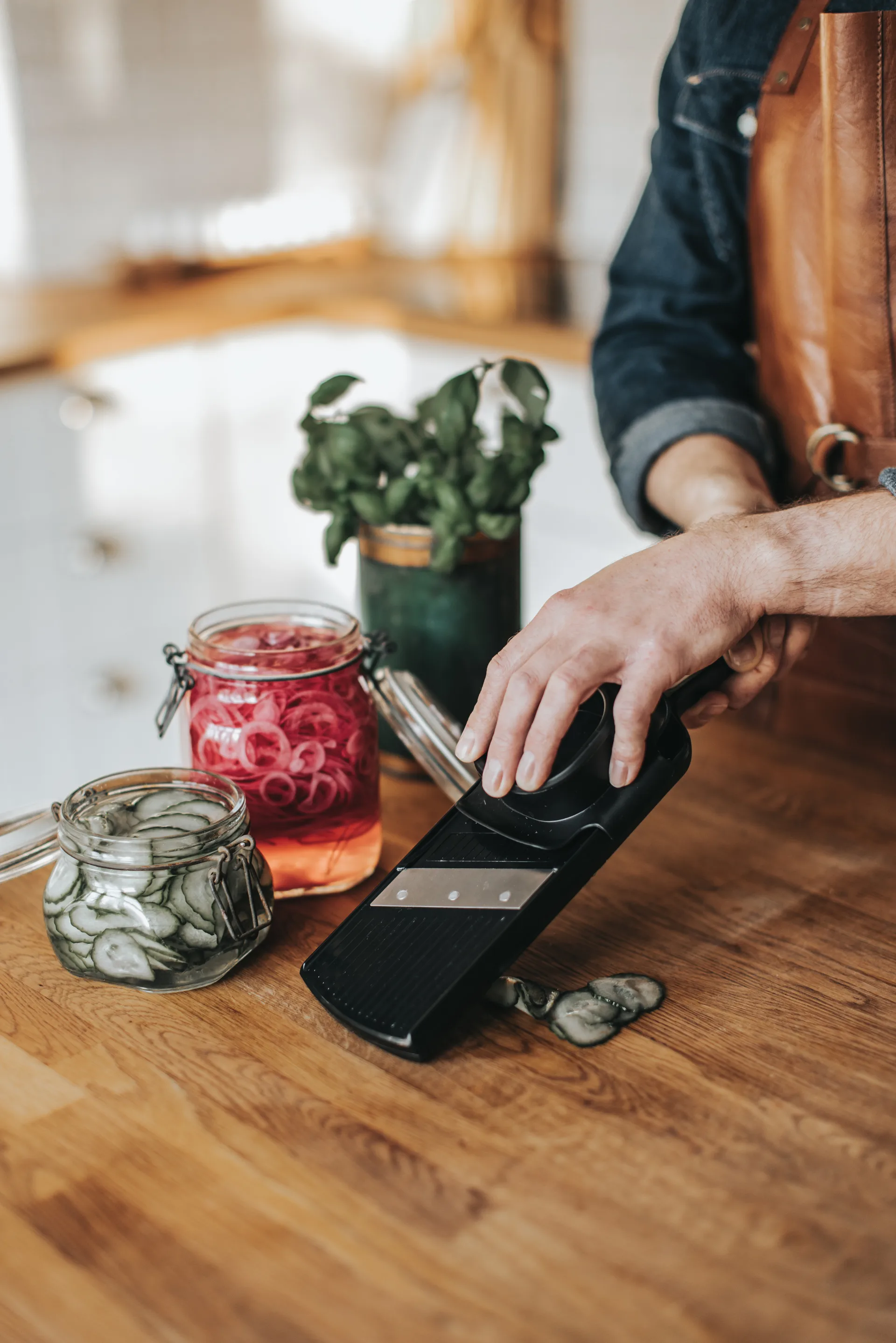 Mona mandolin grøntsagsskærer, 32,6 x 9,9 cm Dorre