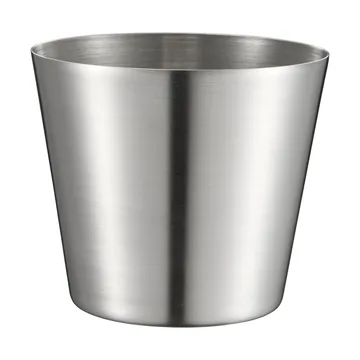 Peg pommes-/serveringskop - Rustfrit stål, 4-pak, Ø9,5 cm - Dorre