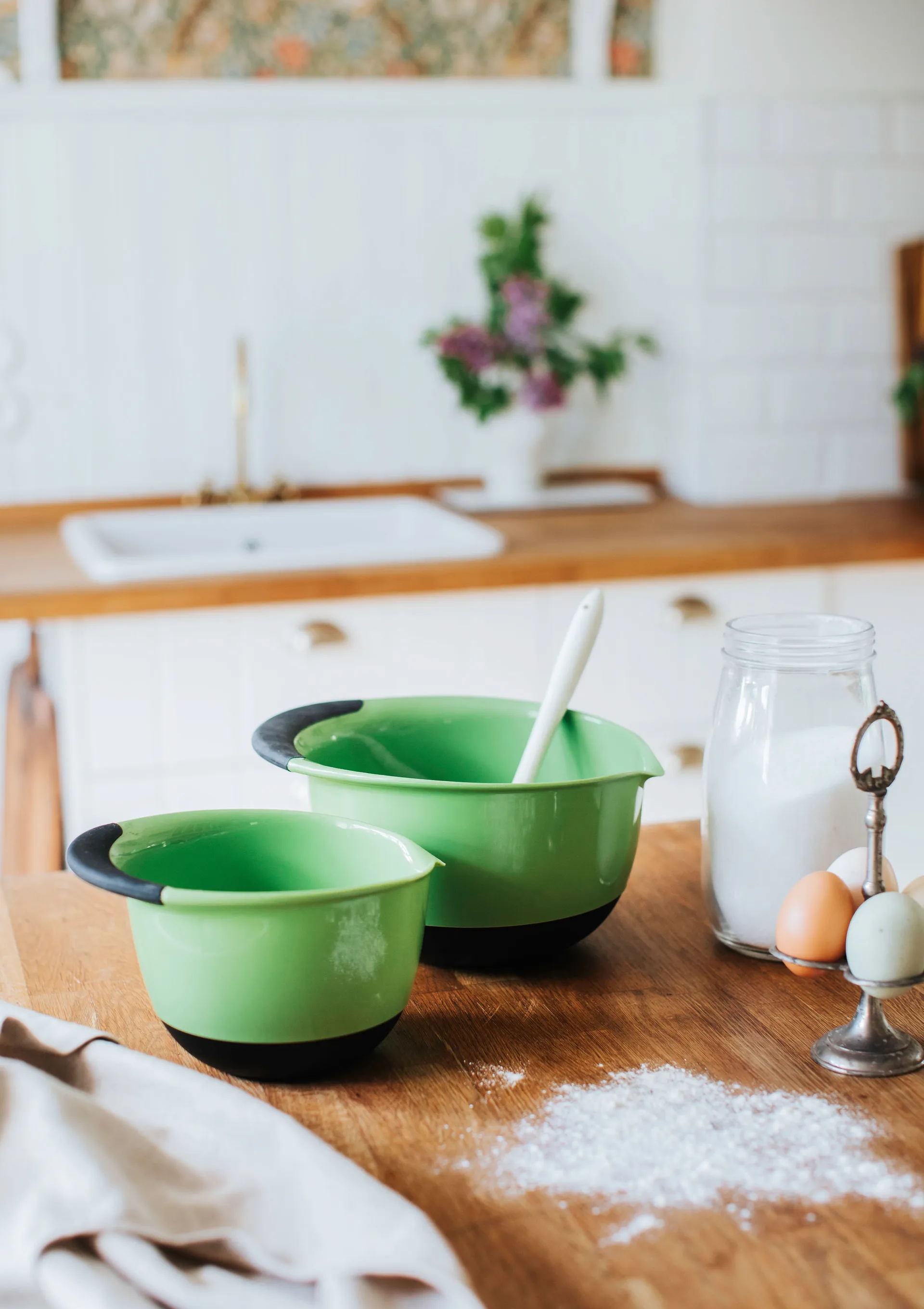 Sachi skålsæt 2 dele, Grøn Dorre