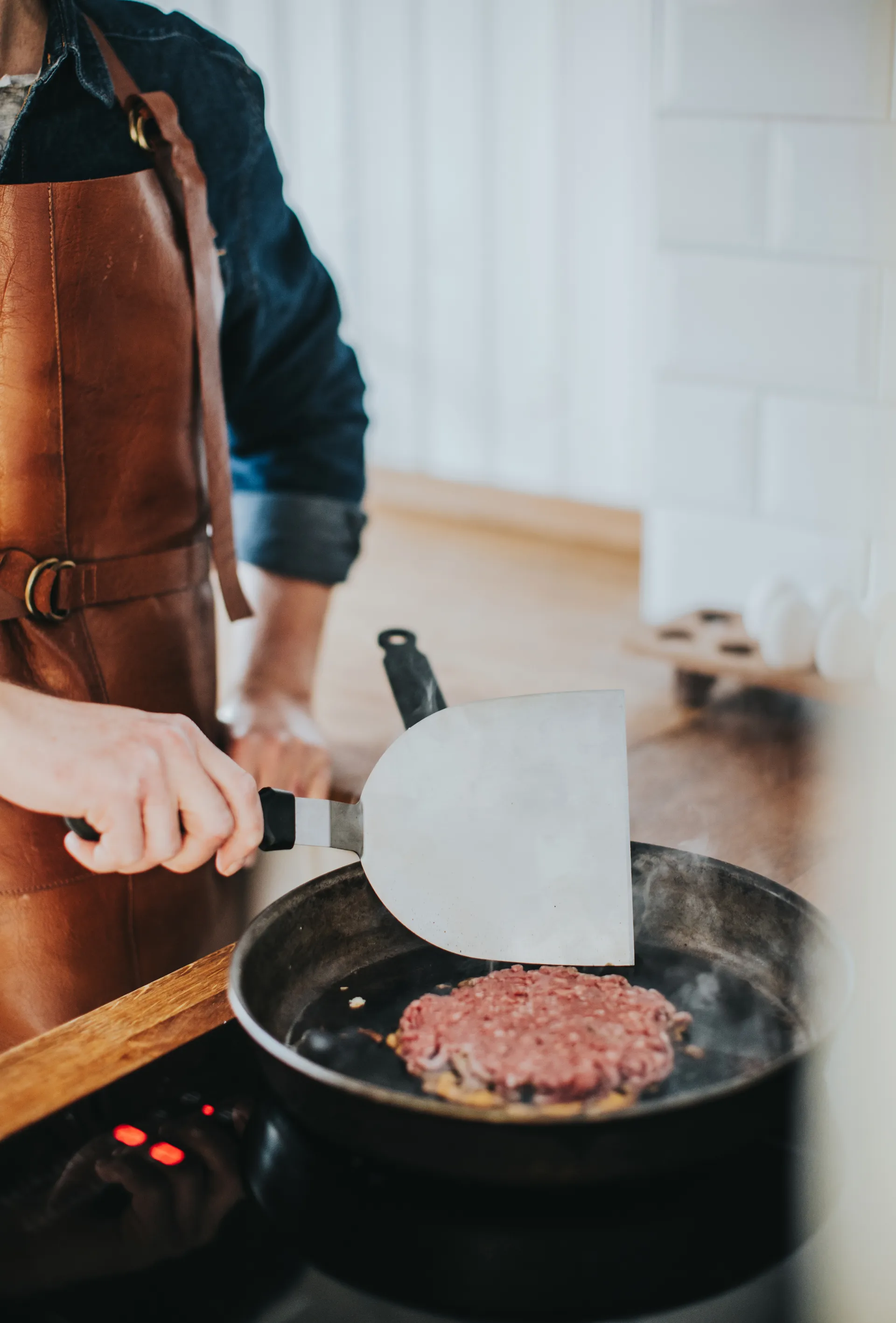 Sasha paletkniv rustfrit stål, Sort-XL Dorre