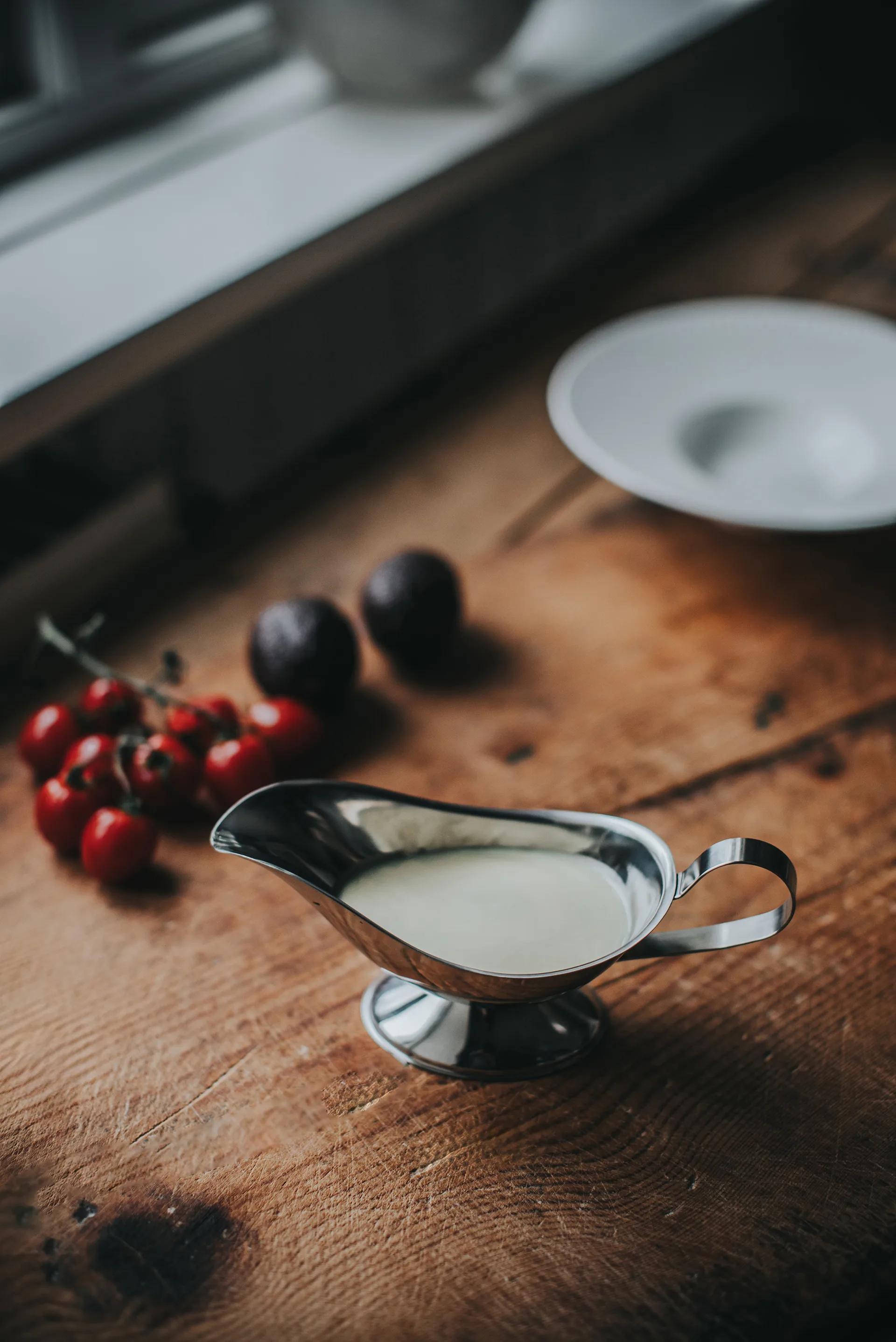 Saumi sauceskål, Rustfrit stål 25 cl Dorre